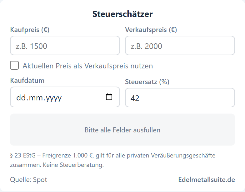 Steuerschätzer-Modul